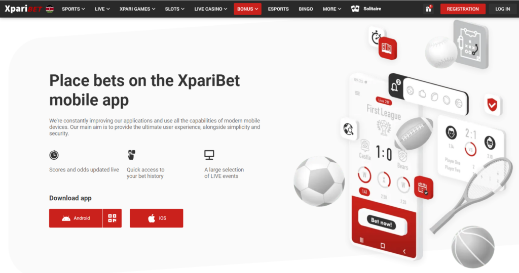 Get the Xparibet download for Enhanced Access 